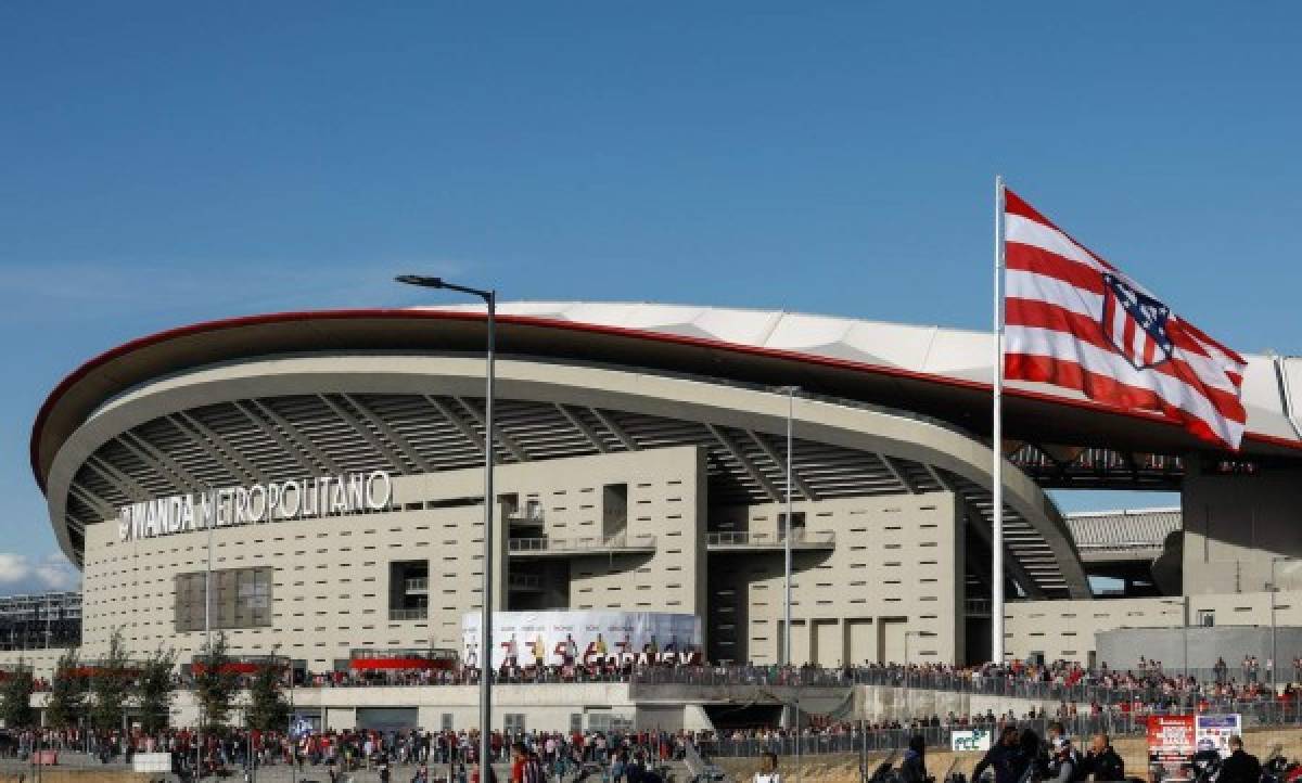 El nuevo estadio del Atlético Madrid inaugurado en presencia del rey de España