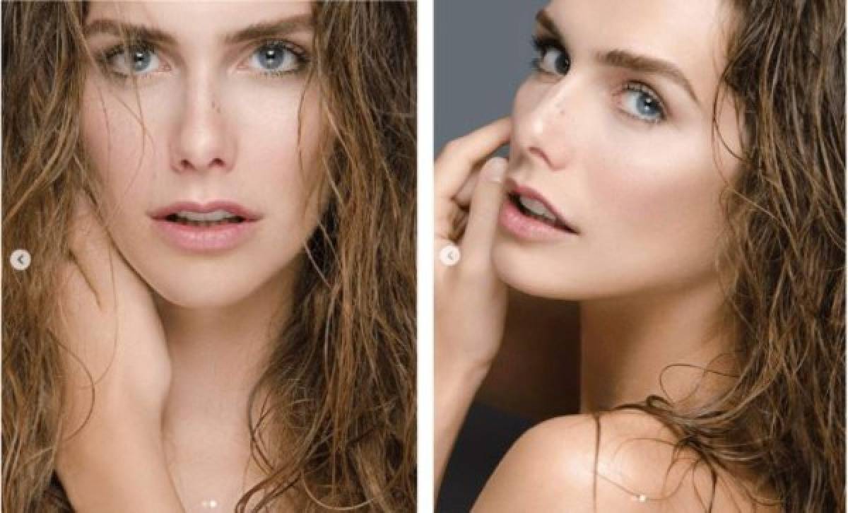 Ángela Ponce, Miss España, causa revuelo sin maquillaje