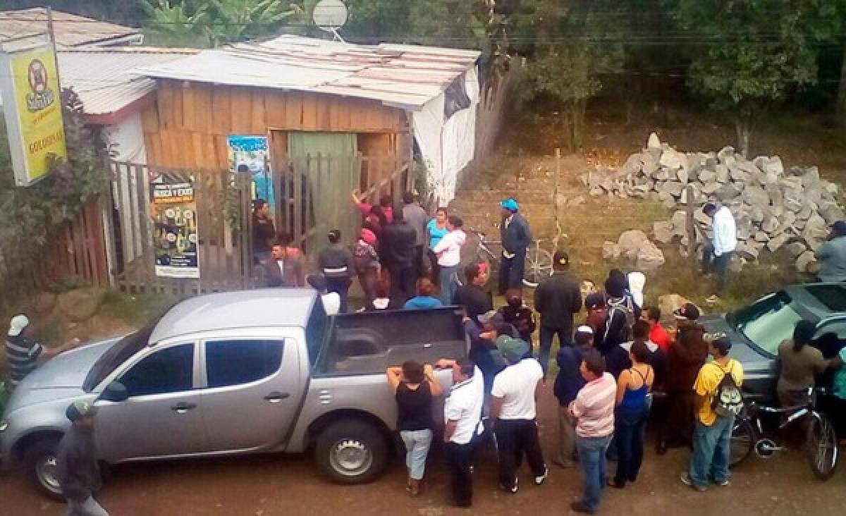 Enfrentamiento deja tres muertos dentro de cantina en Siguatepeque