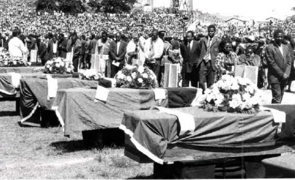 Tragedia Selección de Zambia / 27 de abril de 1993.