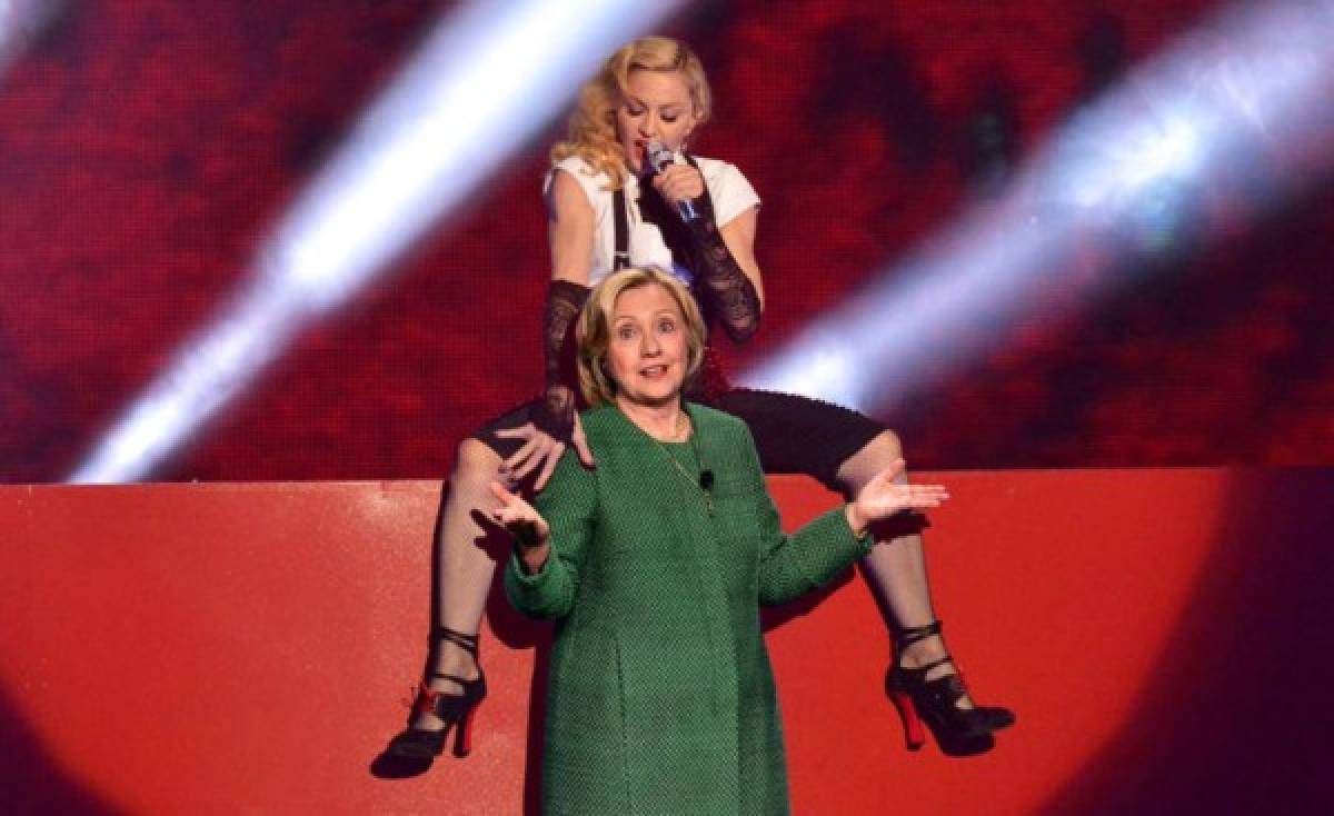 El íntimo ofrecimiento de Madonna a cambio de votos por Hillary Clinton
