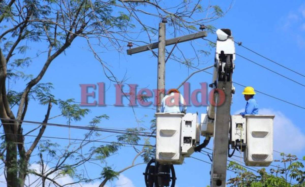 Colonias y barrios que estarán sin energía eléctrica este miércoles en Honduras