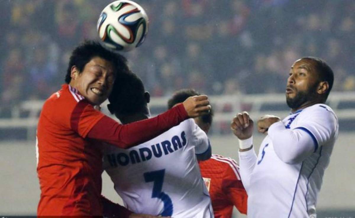 Hondura y China empatan 0-0 en duelo amistoso