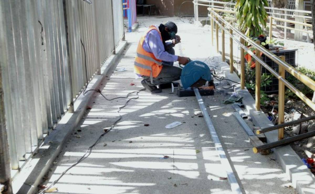 En marzo finalizan mejoras en sala de rehabilitación del Hospital San Fepile de Tegucigalpa