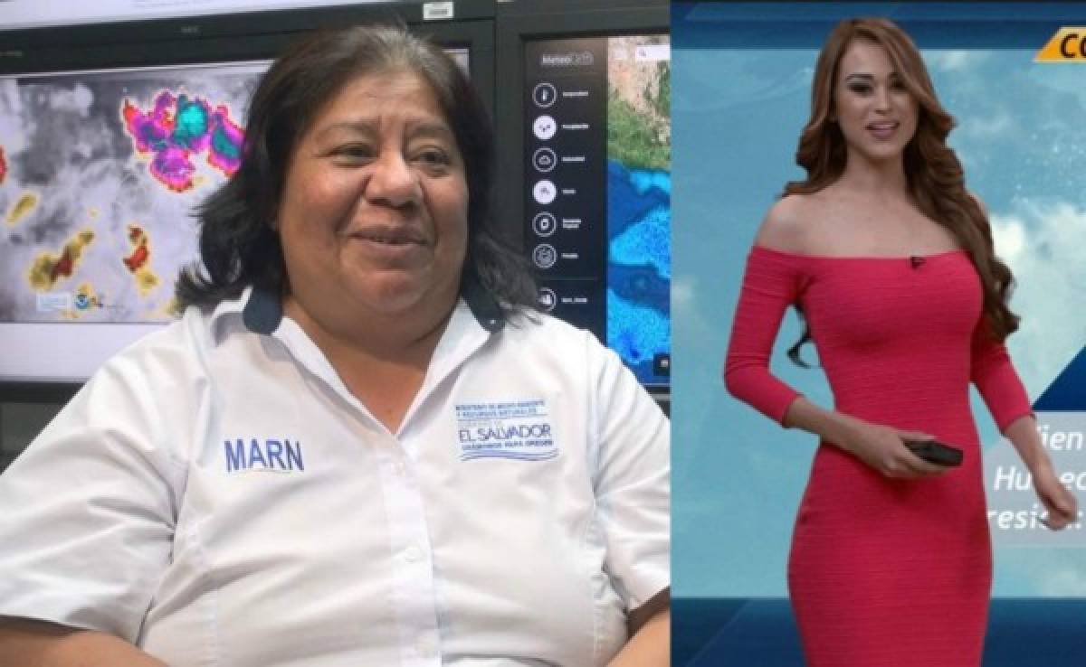 La nueva chica del clima en la televisión de El Salvador que rompió los estereotipos