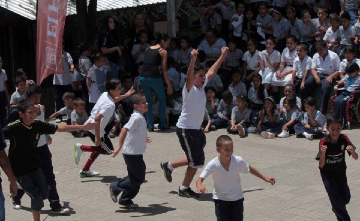 Motagua anota doblete en Escuelas Amigables con el Ambiente