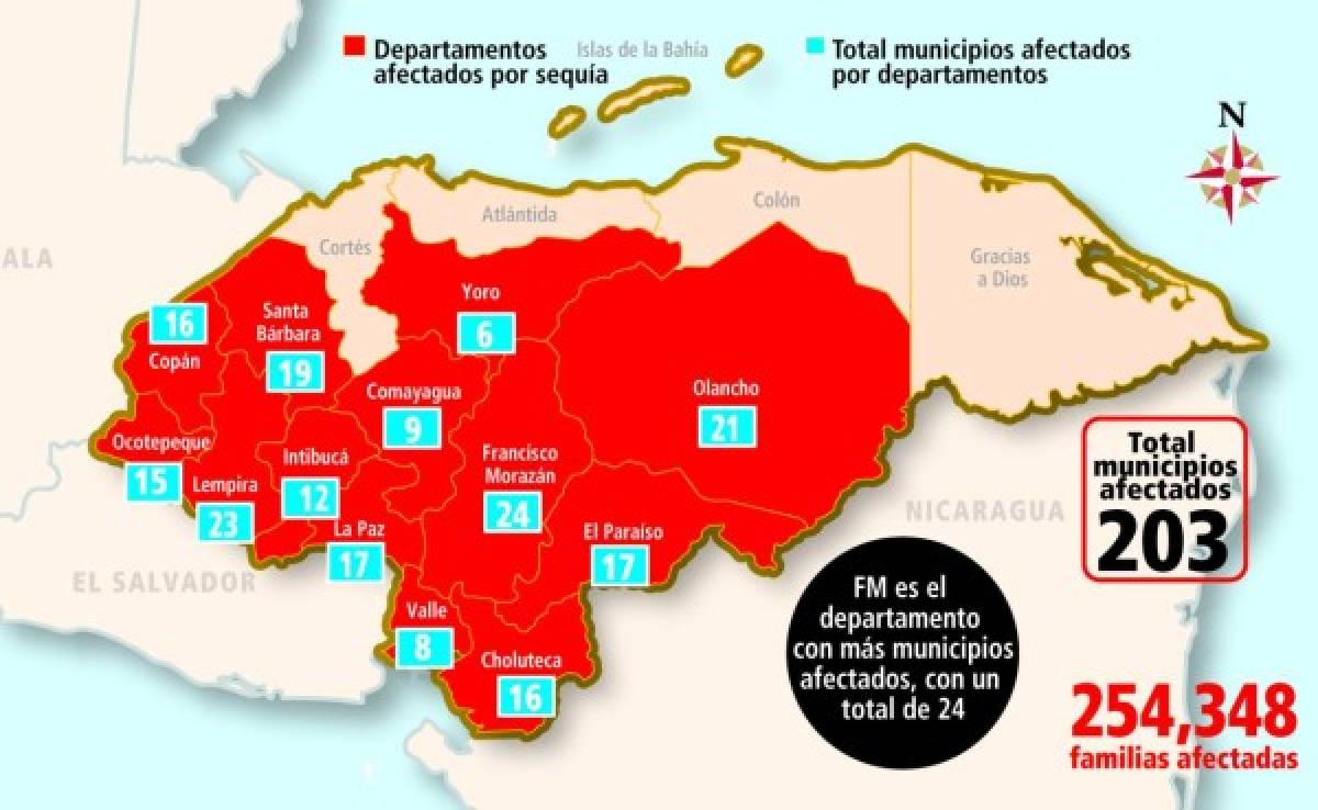 A 203 suben municipios afectados por la sequía