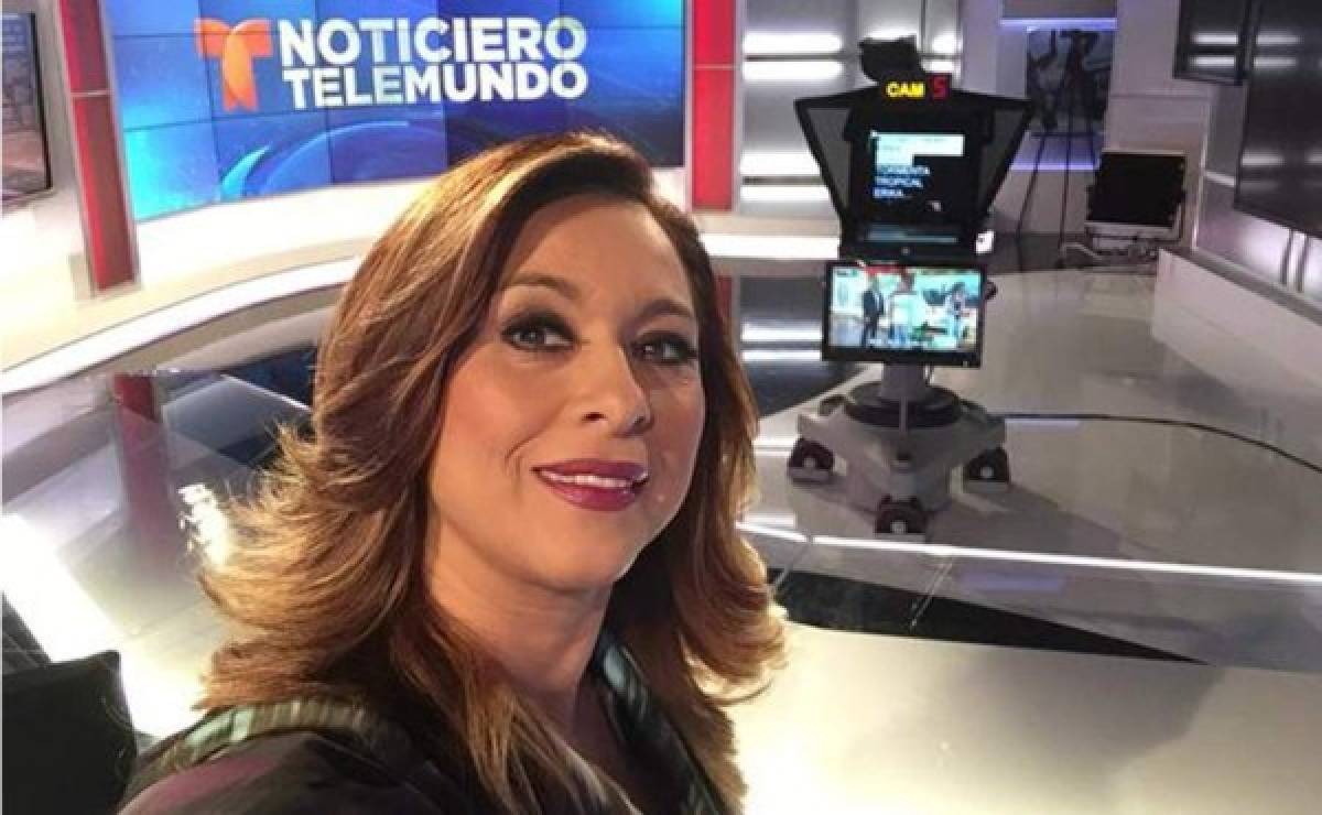 Neida Sandoval se salvó de morir mientras trabajaba en la cadena Univisión