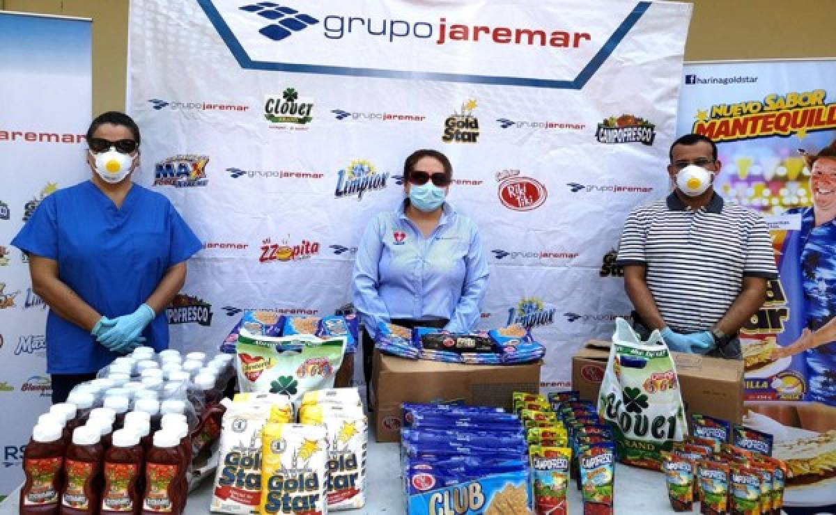 Grupo Jaremar apoya con L 2.8 millones en productos a hospitales y asilos de ancianos