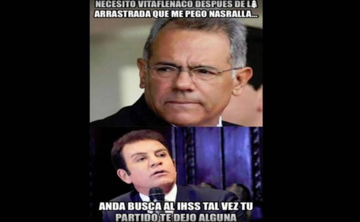 Memes del zipizape entre Nasralla y Álvarez