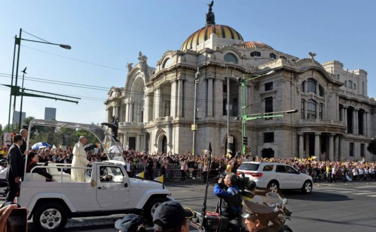 Papa celebró la misa en la Basílica de Guadalupe   