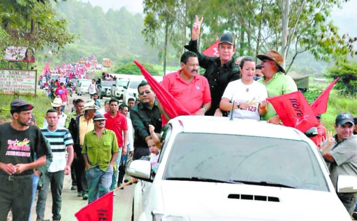 Salvador Nasralla ofrece las chachas para los alcaldes corruptos