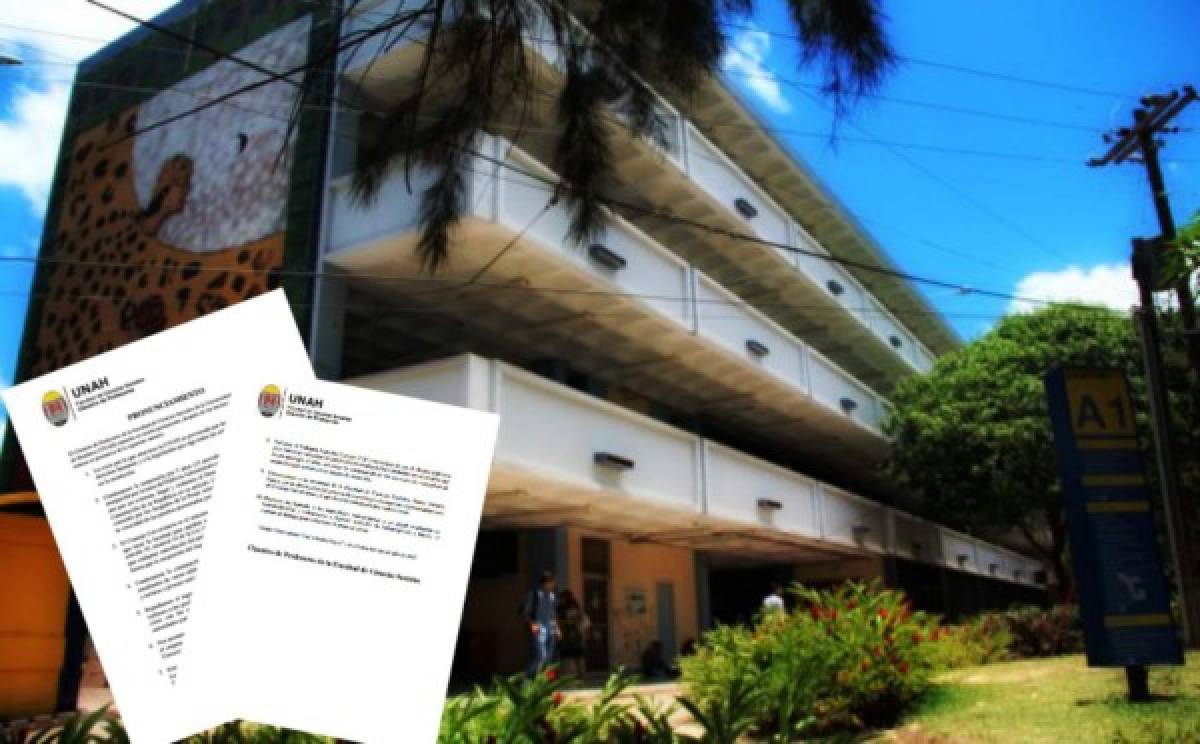 Claustro de Profesores de Ciencias sociales condena suspensión de 18 estudiantes de la UNAH