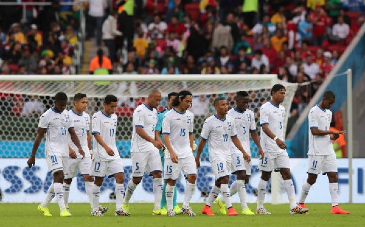 Los 7 récords negativos de Honduras en Brasil 2014