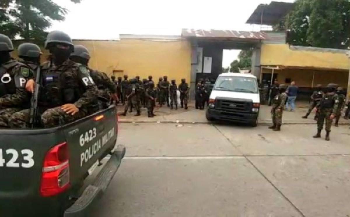 Honduras: Trasladan a seis reos del Centro Penal de SPS a la cárcel de El Pozo