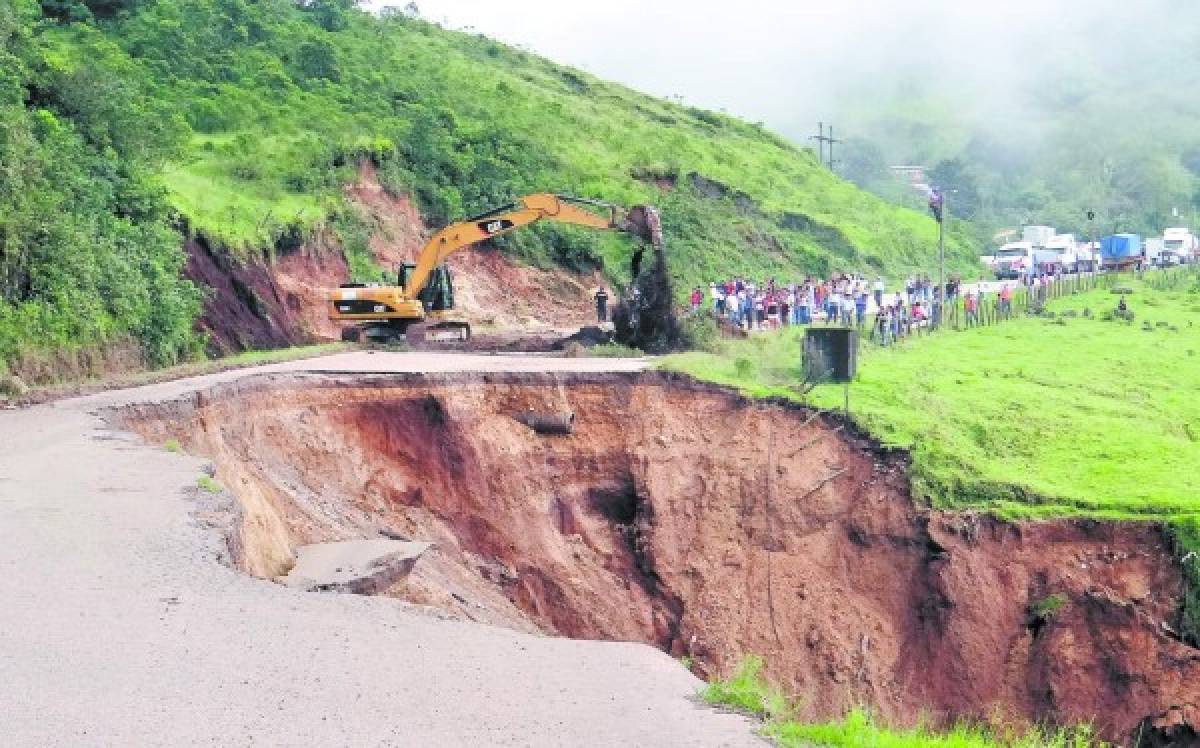 Severos daños provocan lluvias en Honduras