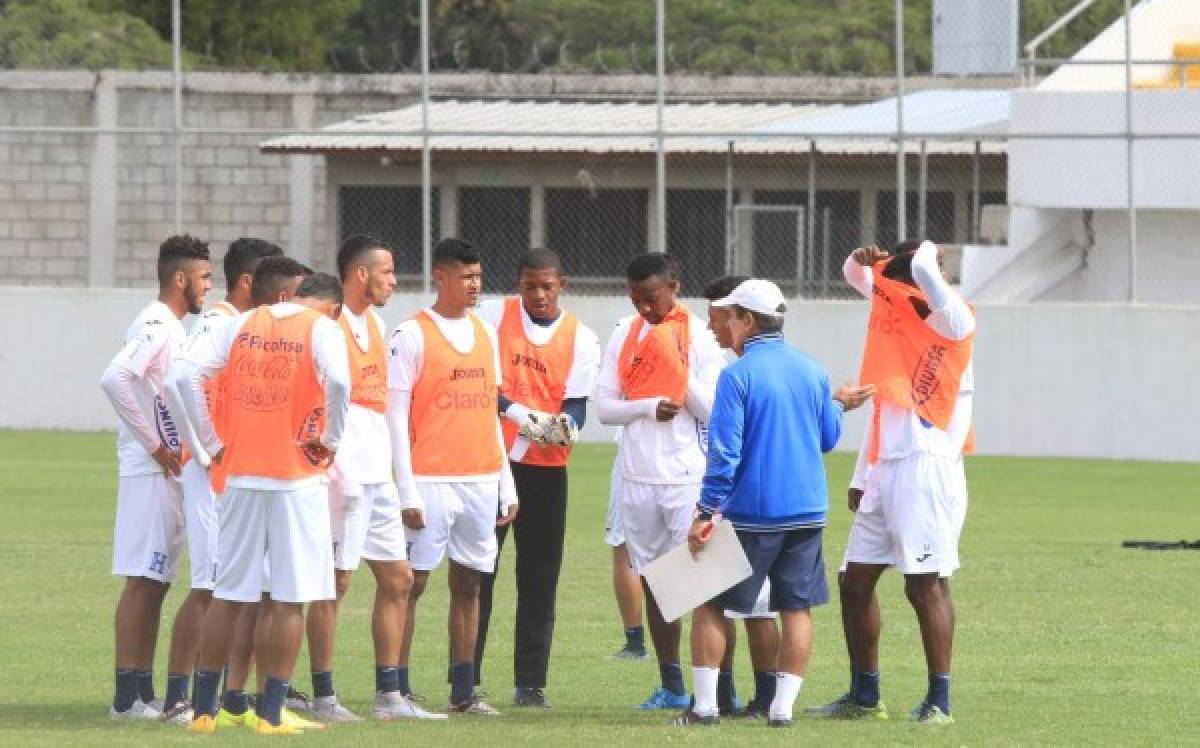 Pinto ya pule su once para amistoso entre Honduras contra Guatemala