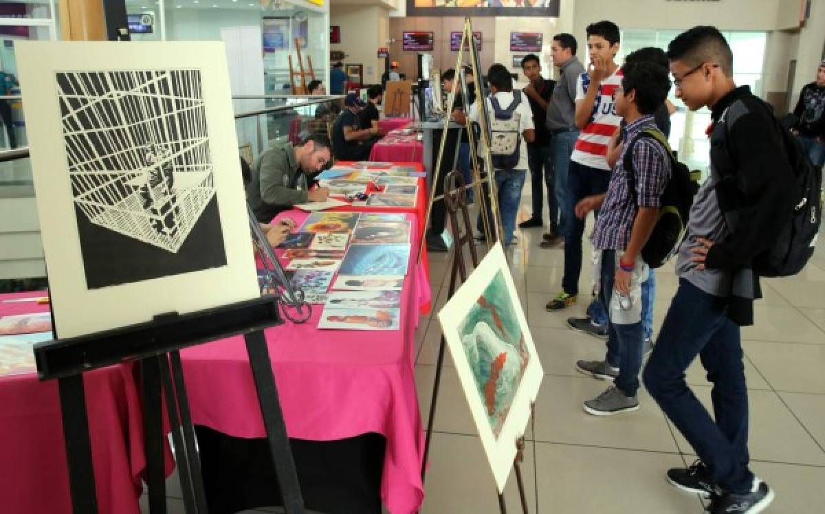 Honduras: Muestra de ilustración en el festival de cortos