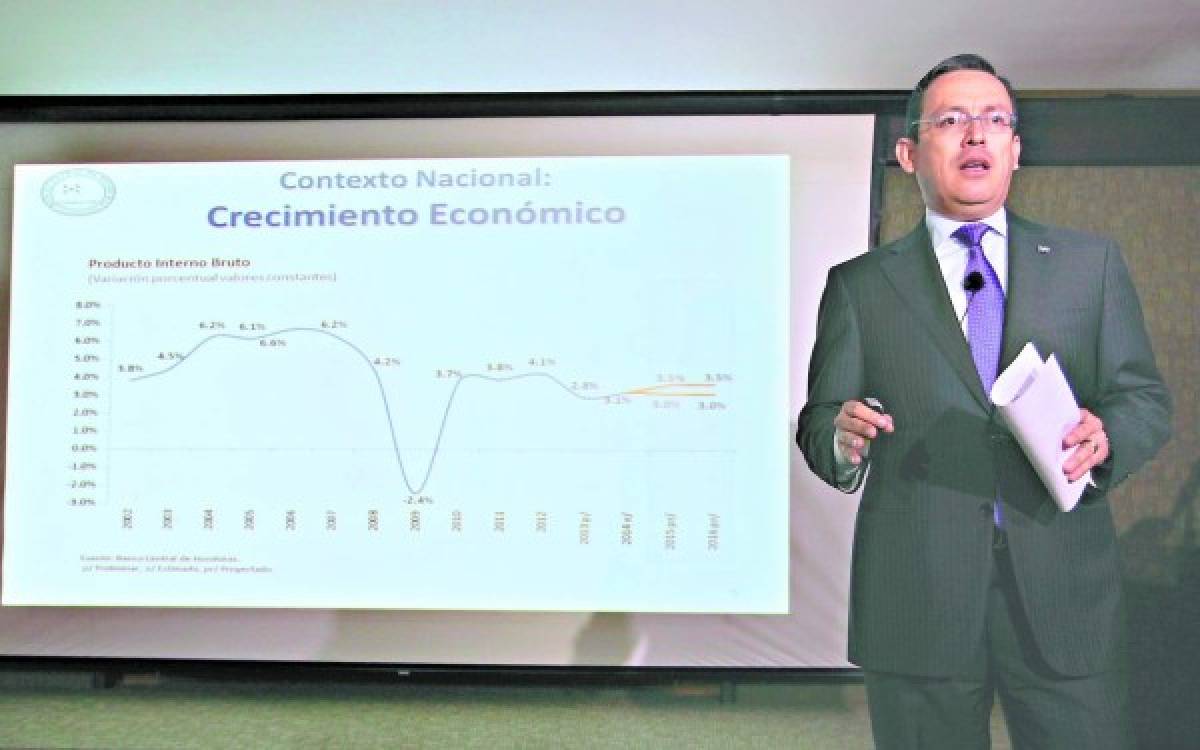 Economía nacional crecerá 3.5% en 2015