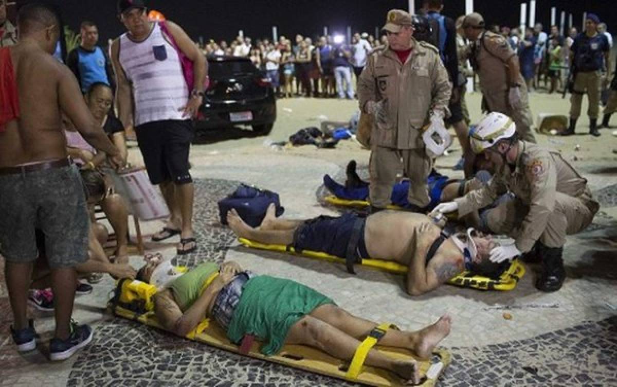 Un bebé muerto y 17 personas heridas deja accidente en paseo turístico de Río de Janeiro