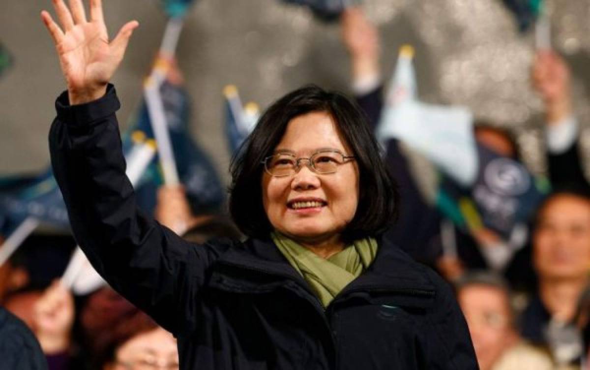La presidenta de Taiwán estrechará la mano de Honduras