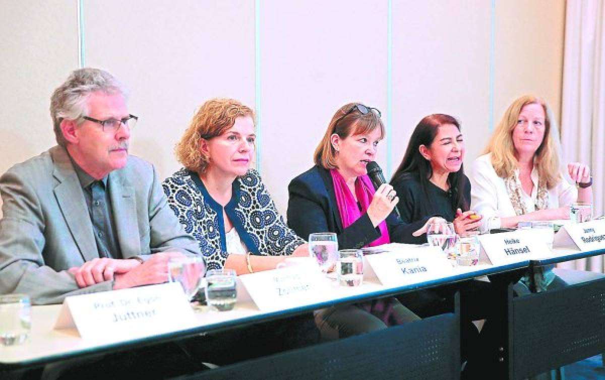 Delegación de Alemania reconoce labor en DD HH