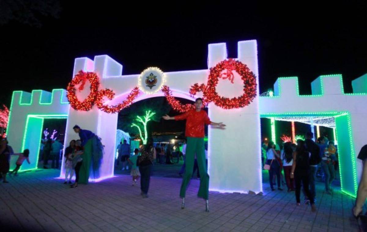 Villa Navideña en Tegucigalpa próxima a recibir medio millón de visitas