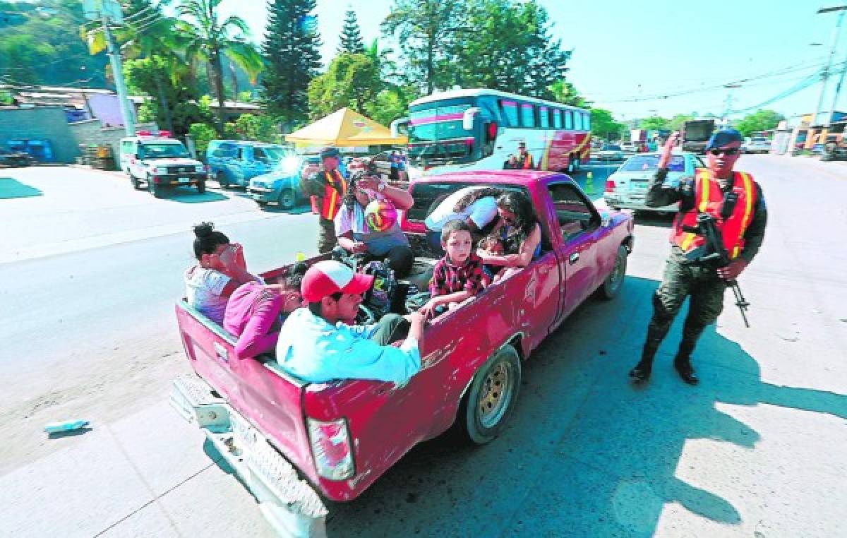 Instalarán 400 puestos de control vial en carreteras para las vacaciones de Semana Santa en Honduras