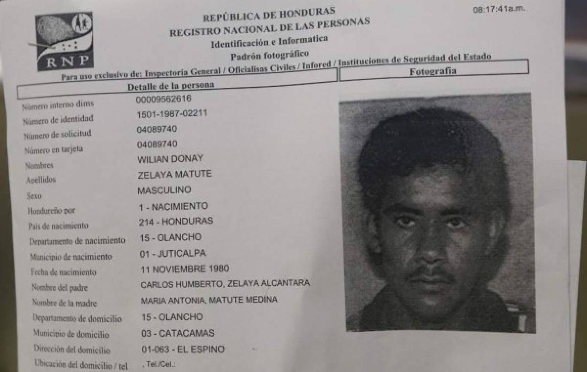Las víctimas de la masacre en la capital de Honduras