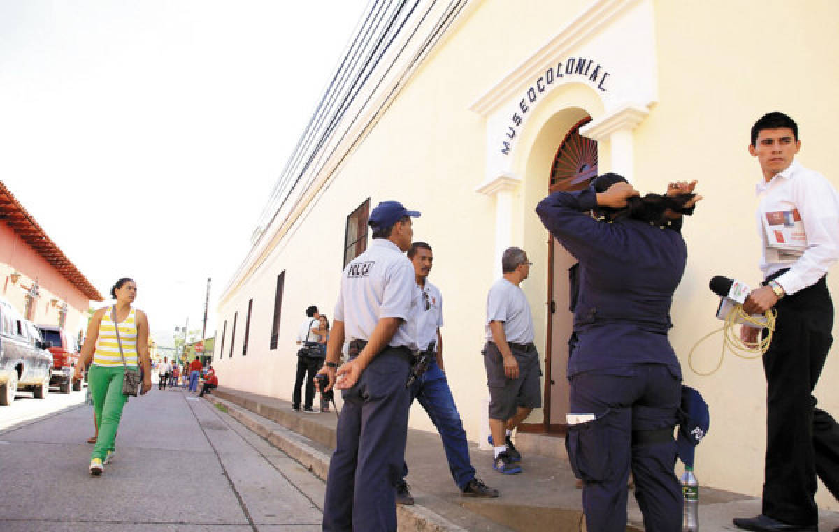 Delincuentes acechan templos y museos de Comayagua