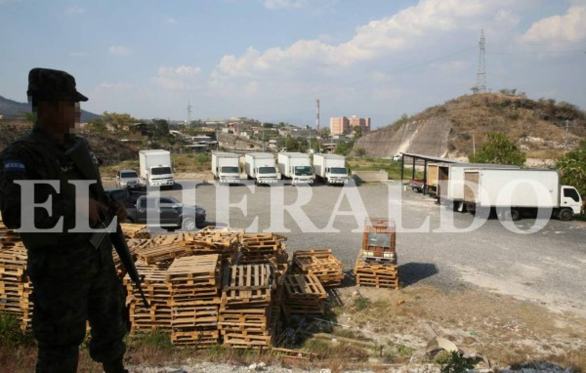 Aseguran flota de camiones y casas a sobrina del 'Gato Negro'