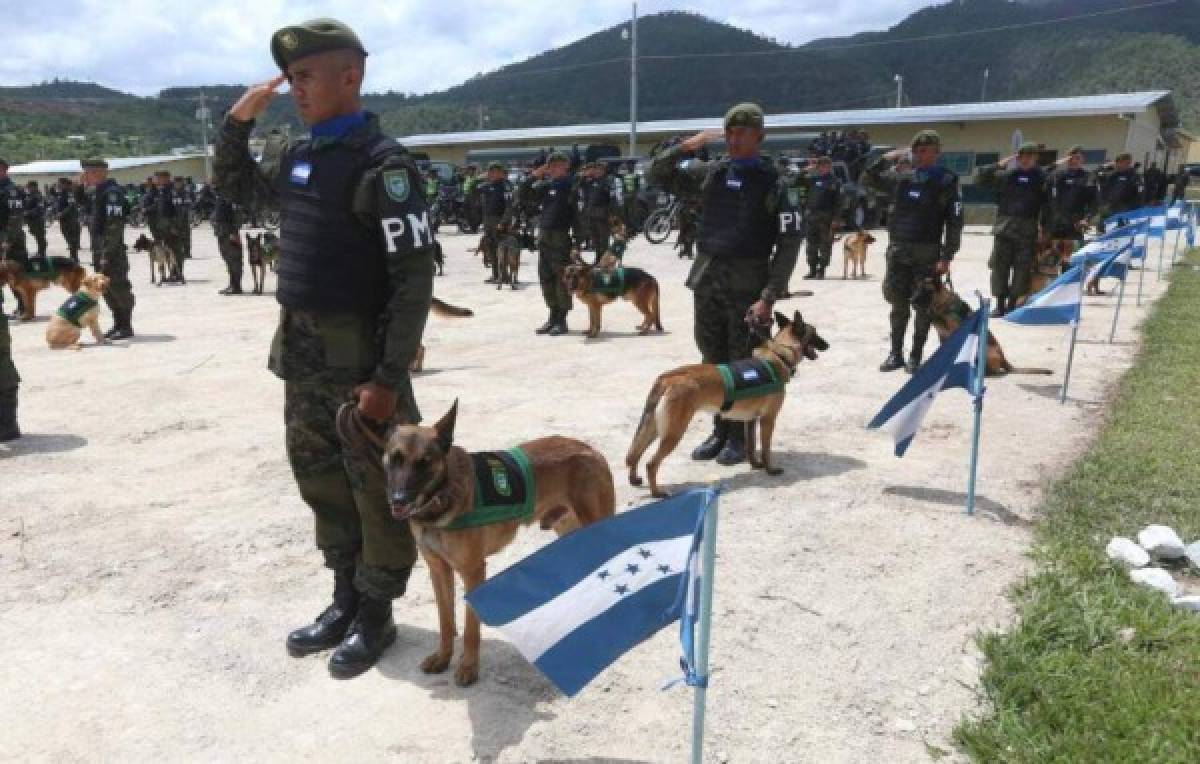 Honduras: Autoridades celebran tercer aniversario de Policía Militar