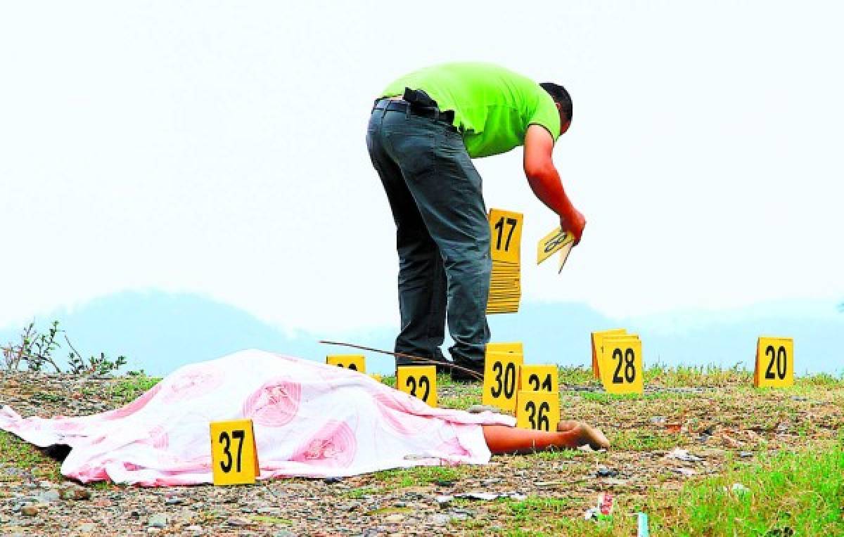 Se registran 2,539 homicidios en Honduras