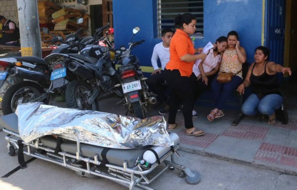 Cinco niños se salvan de milagro tras caída de techo