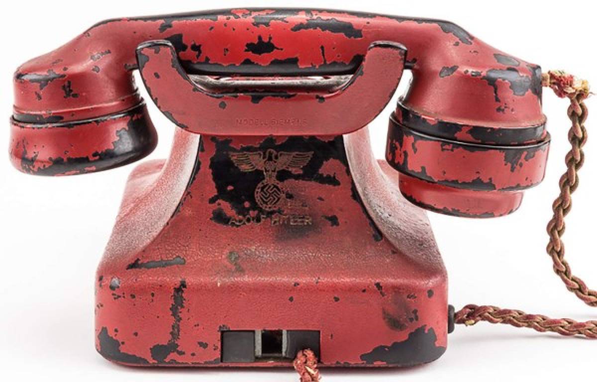 El 'teléfono de la destrucción' de Hitler irá a subasta en EEUU  