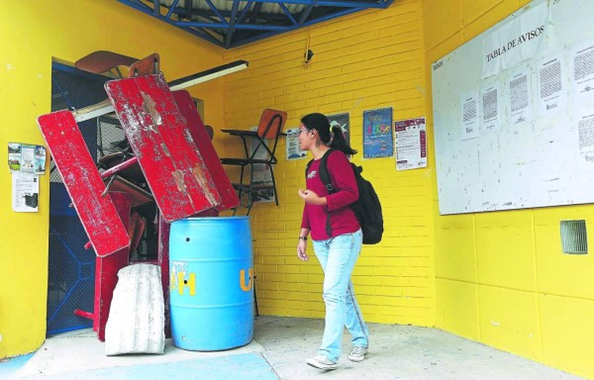 Estancada se encuentra la negociación en la crisis de la UNAH