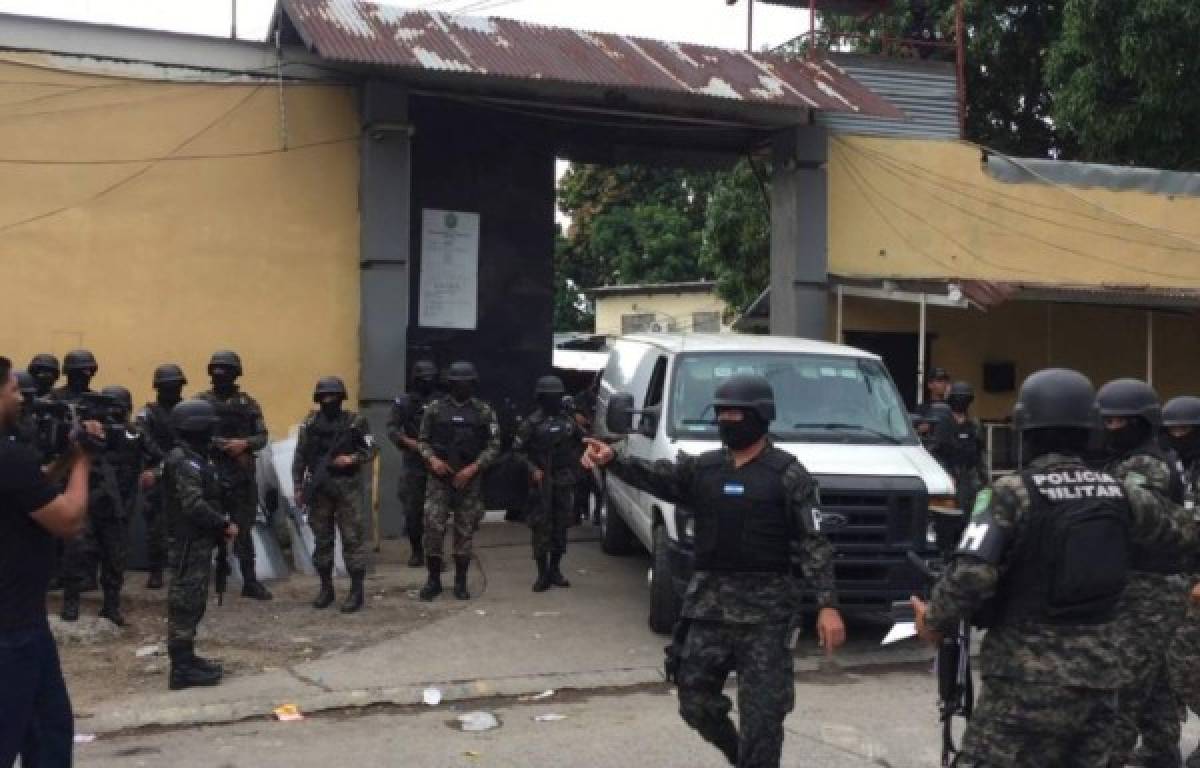 Honduras: Trasladan a seis reos del Centro Penal de SPS a la cárcel de El Pozo