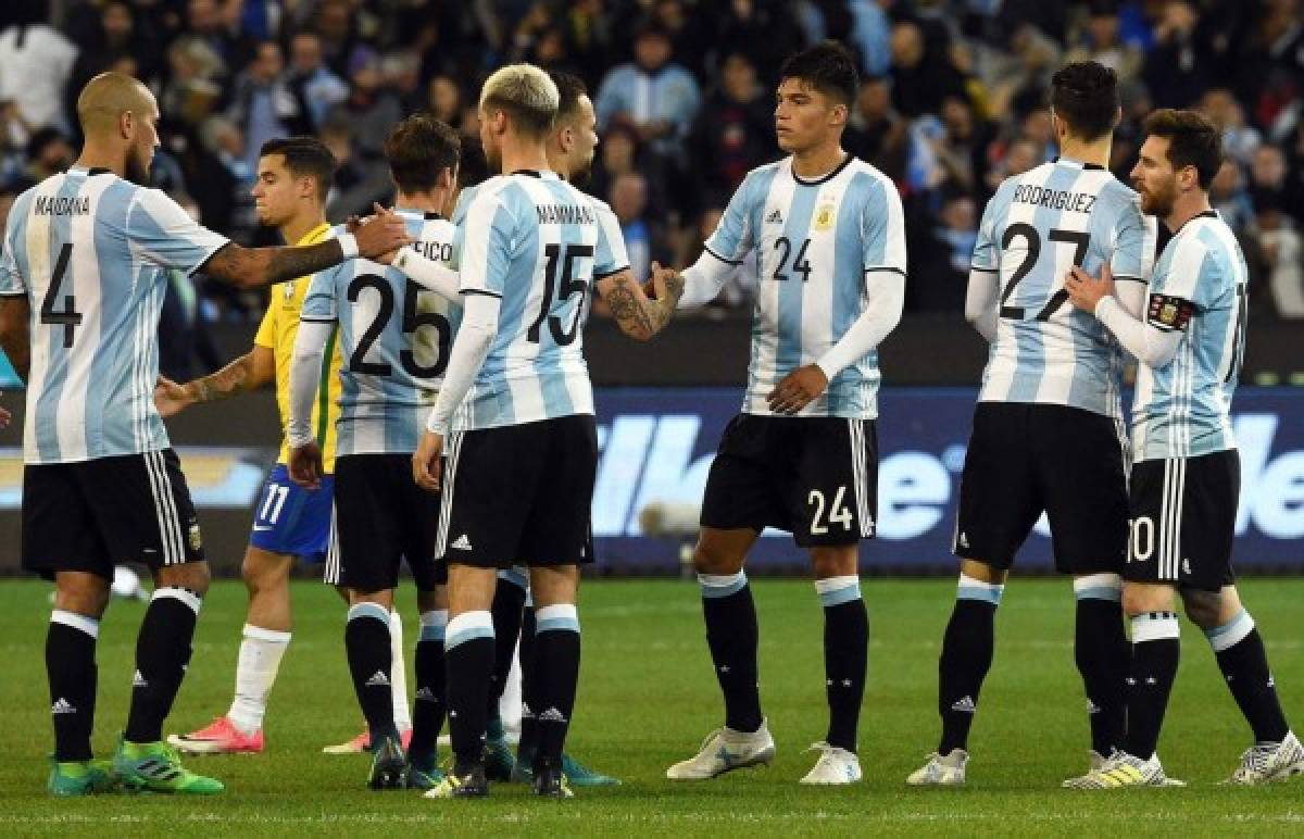 La Argentina de Messi le ganó 1-0 a Brasil en el debut de Jorge Sampaoli