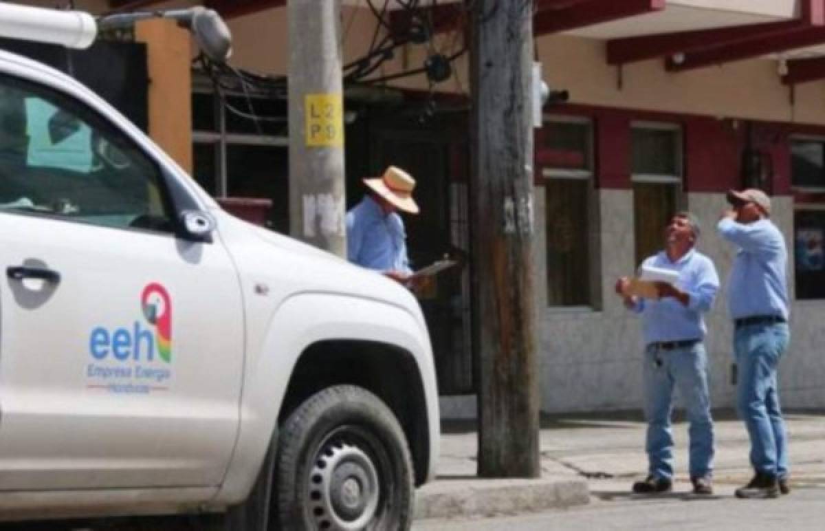 Lista de colonias que estarán sin electricidad este jueves en Honduras