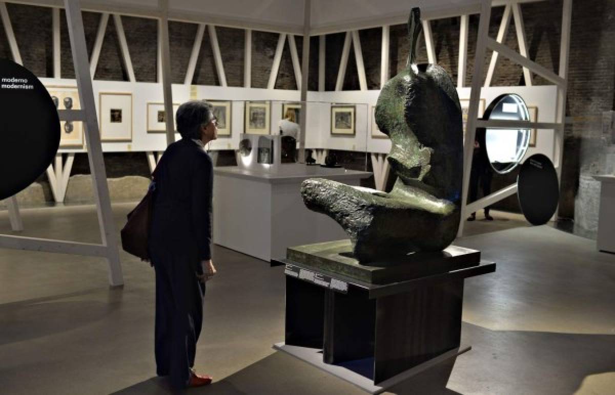 Las esculturas de Henry Moore en el Museo Nacional Romano