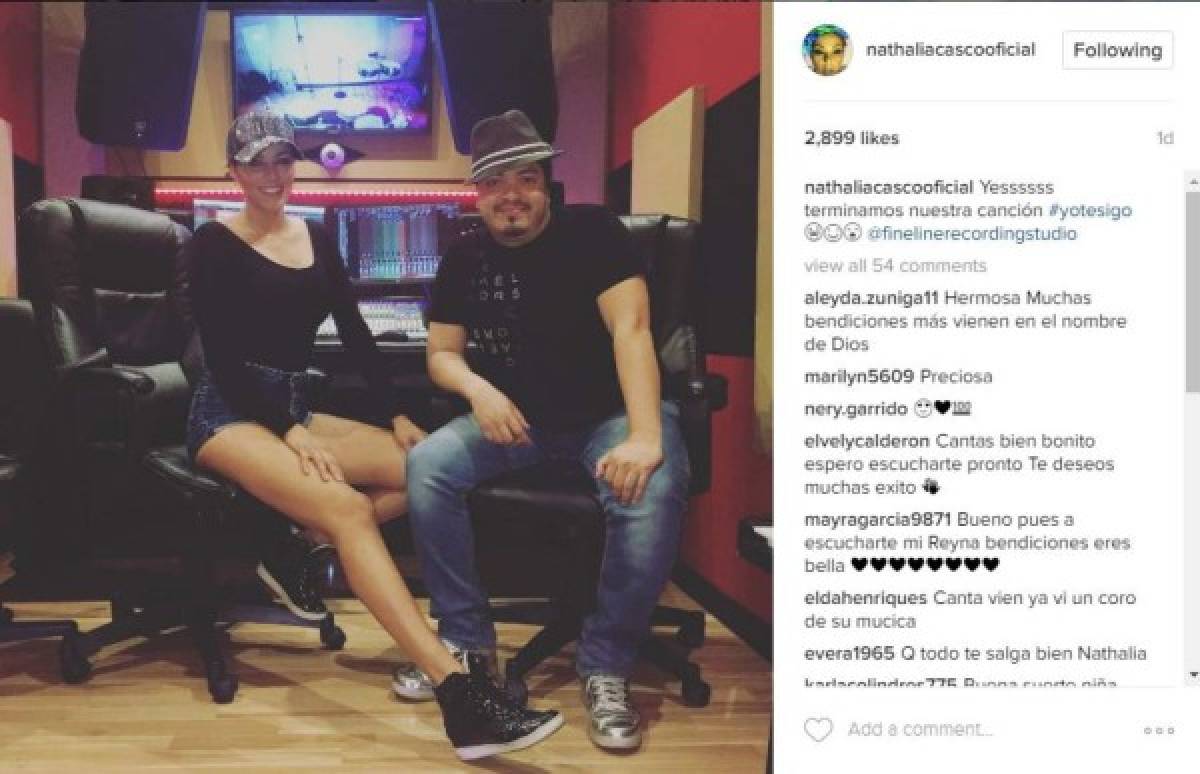 Nathalia Casco ya tiene listo su nuevo sencillo 'Yo te sigo”