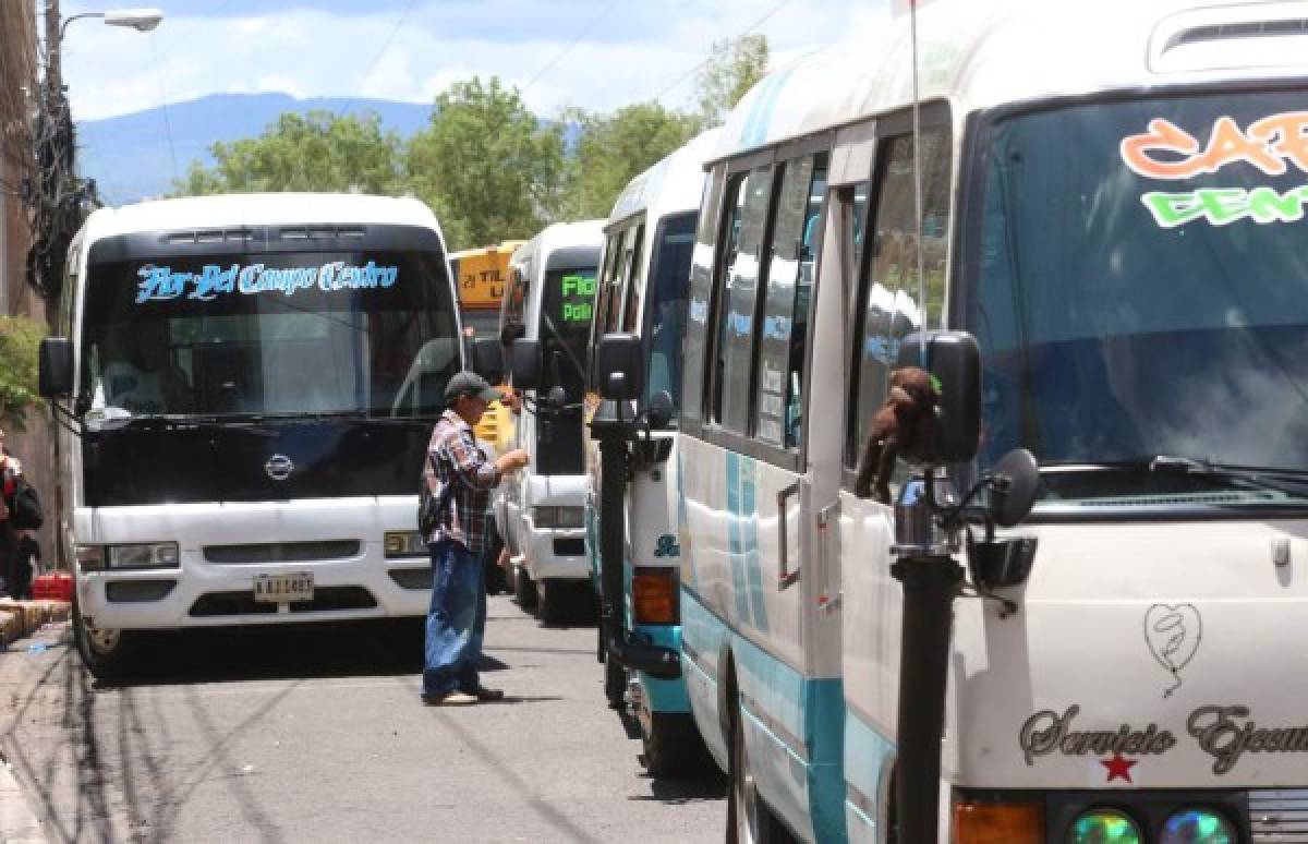 Tegucigalpa: El 20% de los buses ejecutivos finalizarán su vida útil en 2018