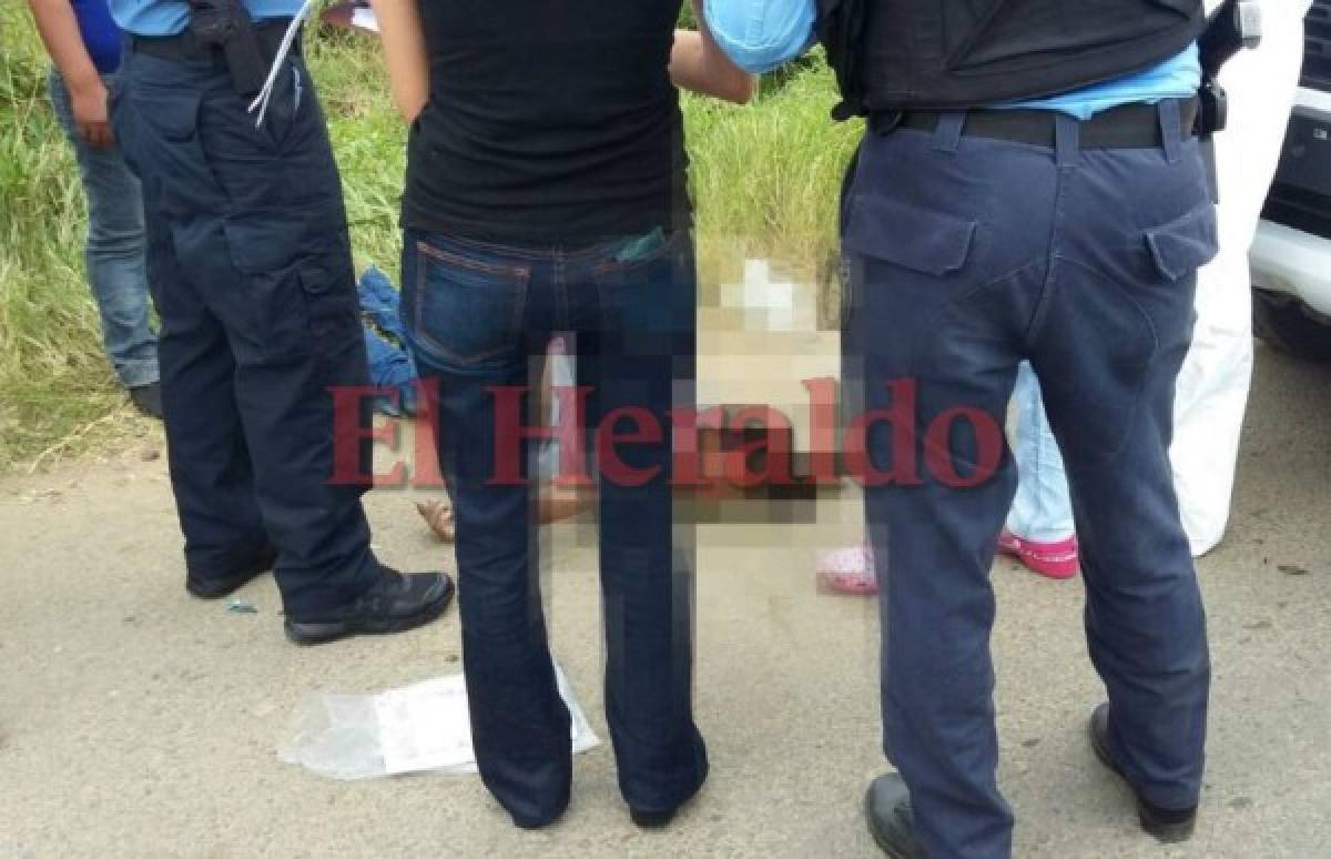 Encuentran muerta a una mujer en una cuneta de Danlí