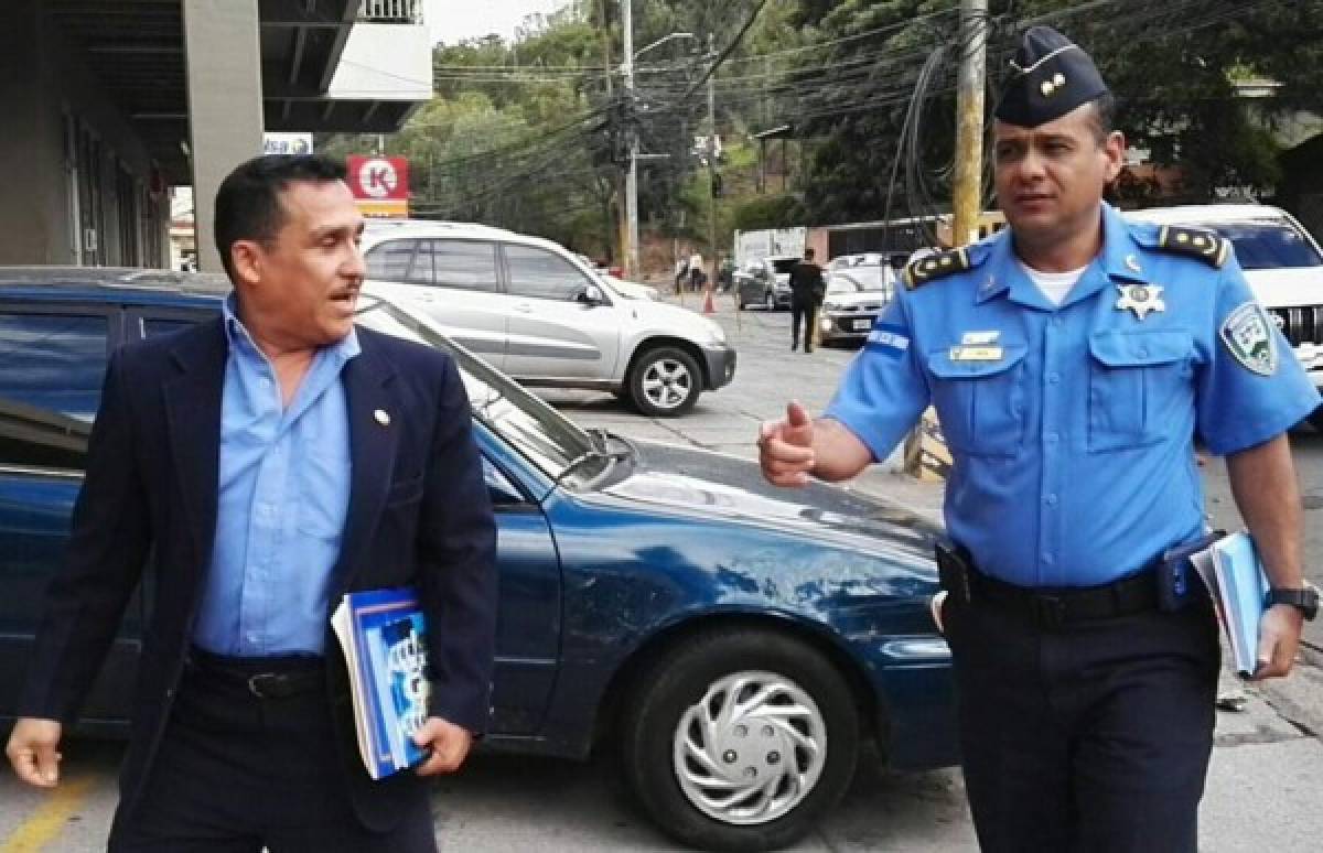 Policía Nacional solicita al Ministerio Público investigación oficial de acusación contra el director José David Aguilar Morán