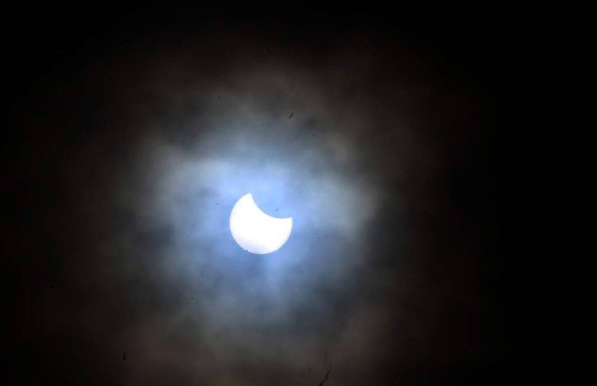 Euforia colectiva causó el eclipse solar en Honduras