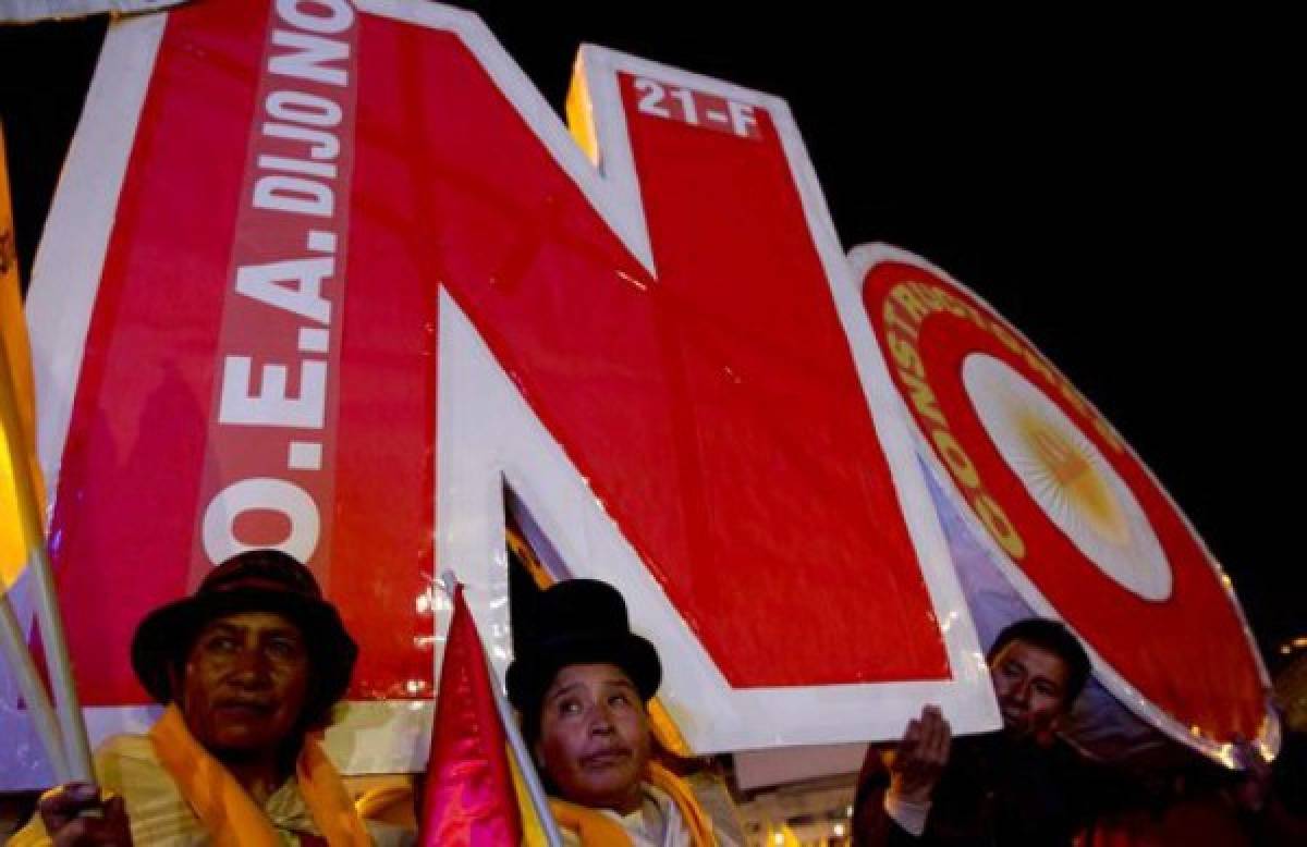 Deseo de reelección de Evo Morales desata manifestaciones en Bolivia