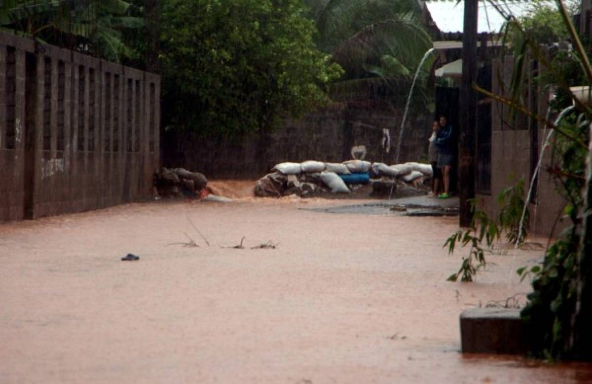 Alerta amarilla en la zona norte de Honduras por fuertes lluvias