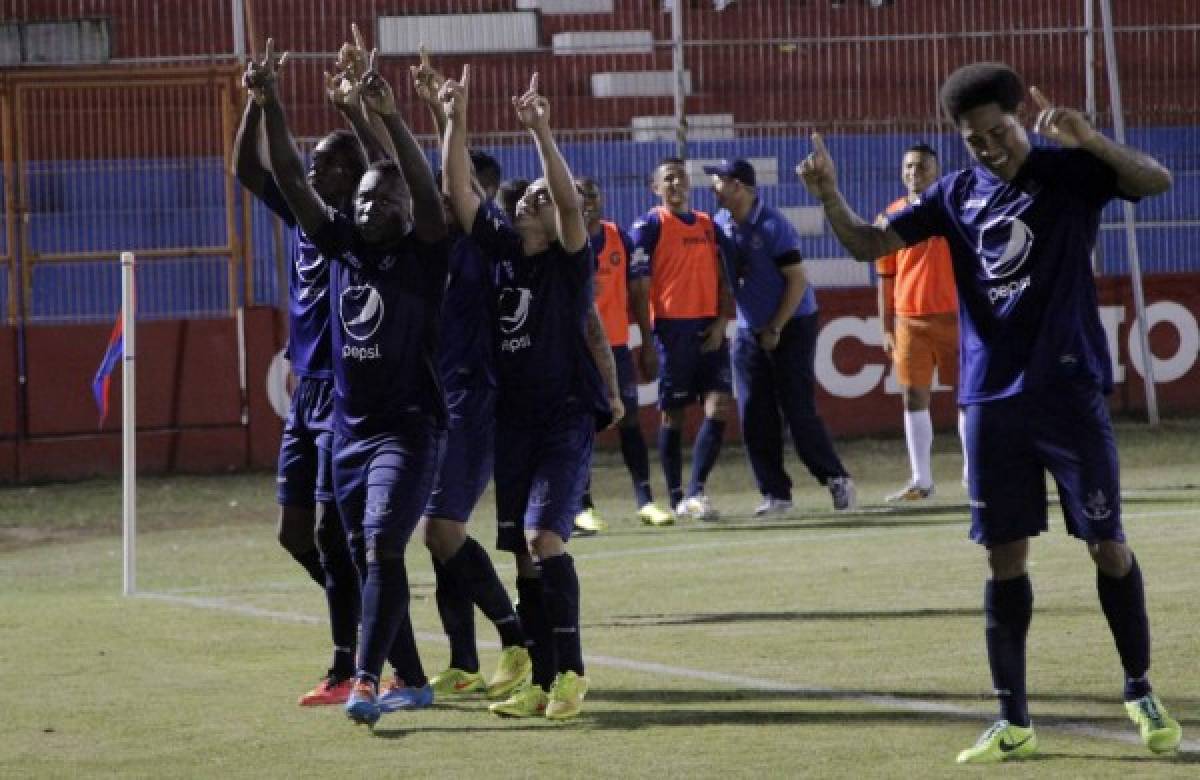 Motagua triunfa ante el Victoria 2-0 en La Ceiba