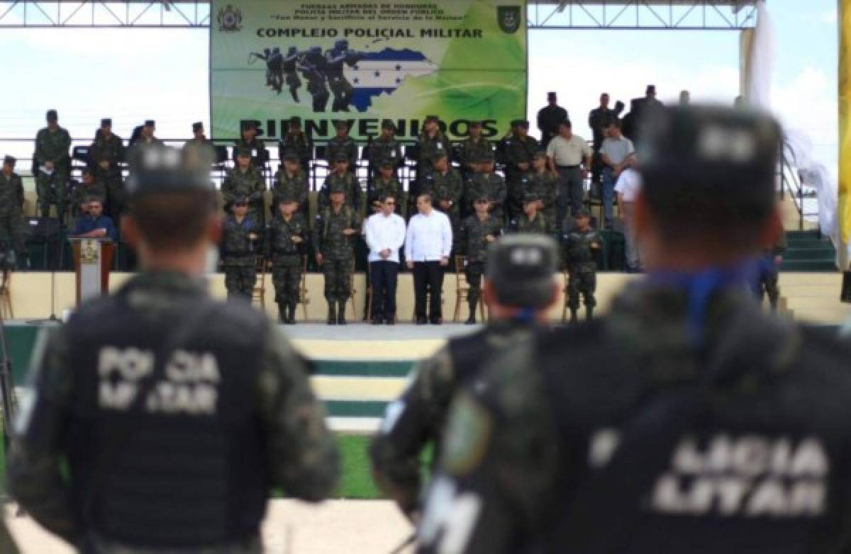 Honduras: Autoridades celebran tercer aniversario de Policía Militar