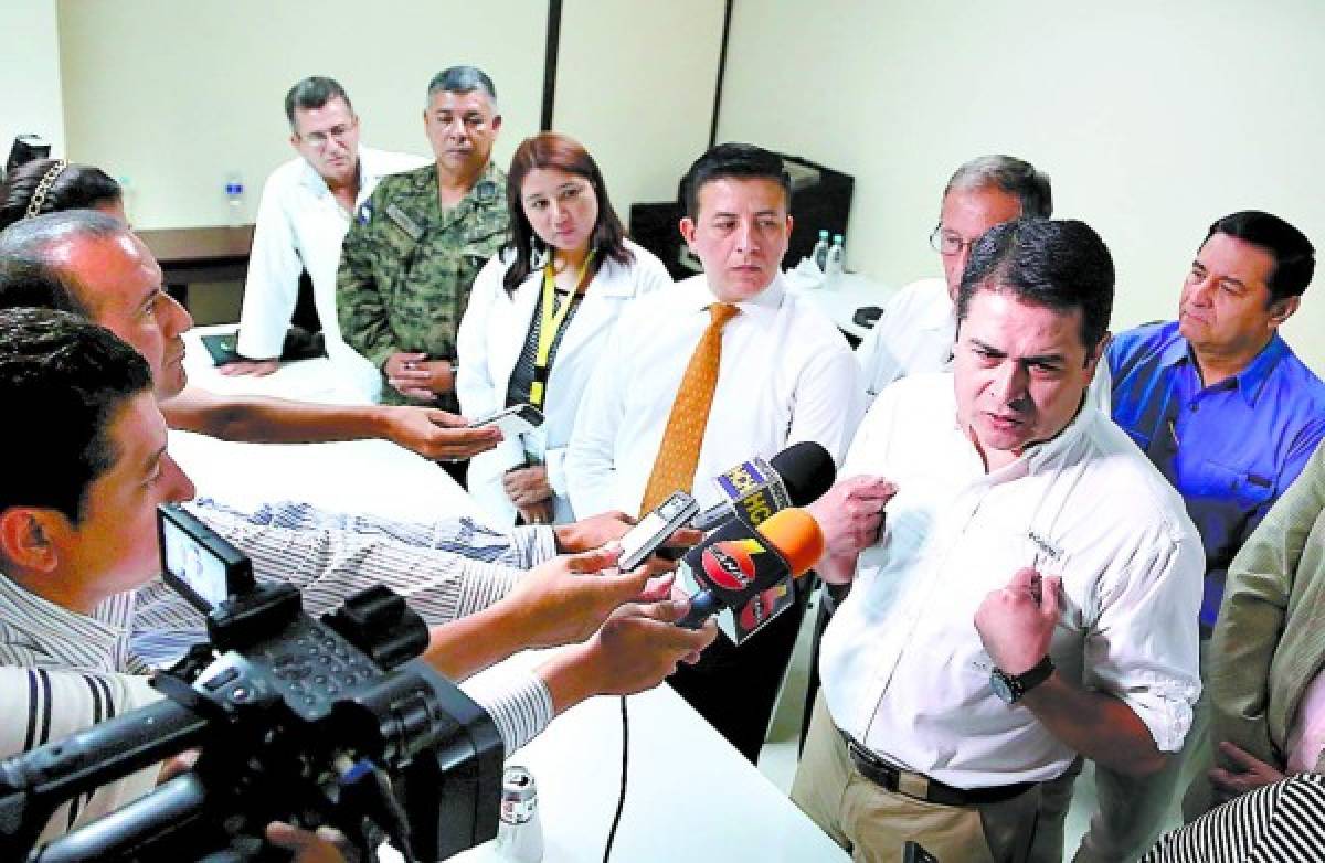 JOH se compromete a limpiar corrupción en el Catarino Rivas